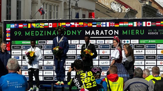 Medzinárodný maratón mieru vyhral Keňan Kerio, z Košíc si odniesol už tretiu zlatú medailu