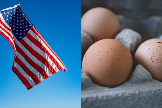 Vajcia sa v USA stali symbolom inflácie, sú o 60 percent drahšie a ľudia ich pašujú z Mexika