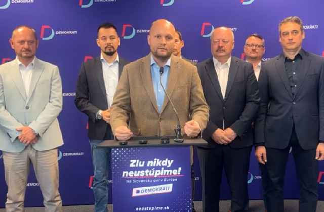 Demokratov v eurovoľbách podporia tri mimoparlamentné strany, Naď sa zo spolupráce a presadzovania spoločných hodnôt teší (video)