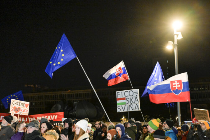 Slovensko je Európa, začína sa séria zhromaždení za slobodu – VIDEO