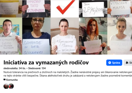 iniciativa za vymazanych rodicov