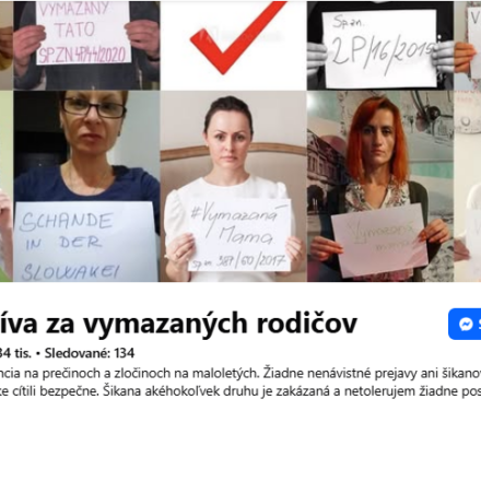iniciativa za vymazanych rodicov
