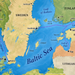 Politicka mapa Baltskeho mora a okolia