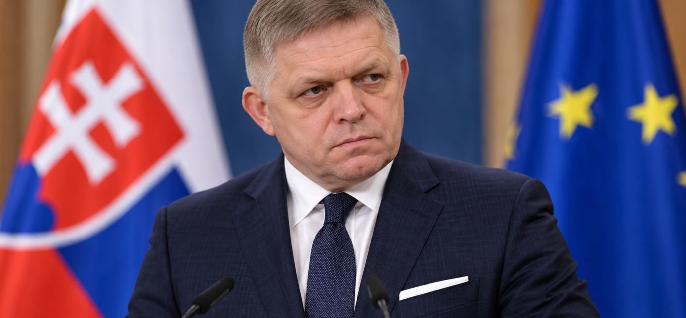 Robert Fico na tlacovej konferencii