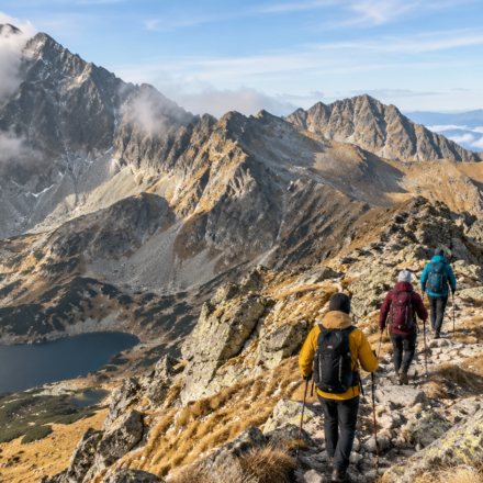 Turistika na hrebeni Vysokych Tatier